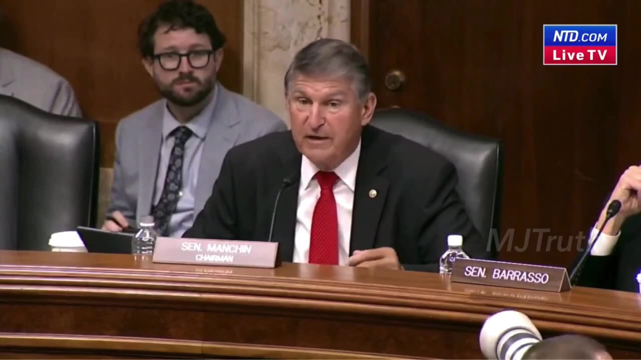 Sen Joe Manchin - According to an MIT study, AI could be used to start a future global pandemic.