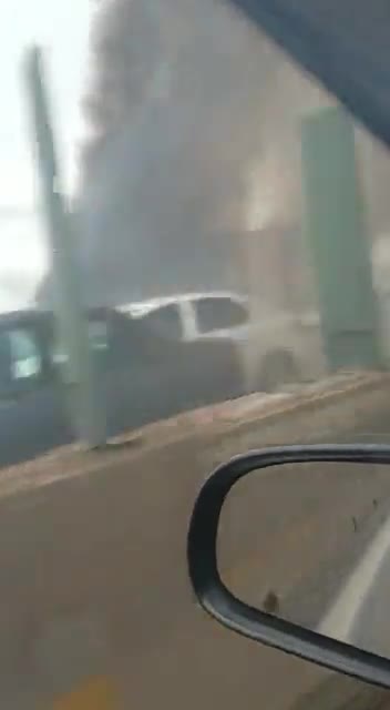 Incêndio em caminhão fecha parcialmente a ponte Rio-Niterói