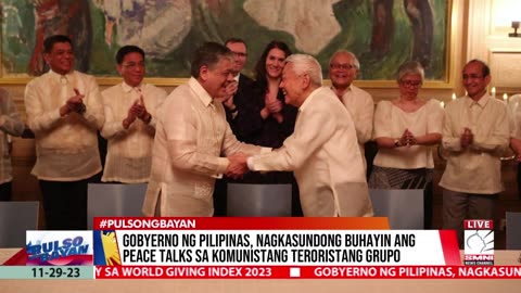 Gobyerno ng Pilipinas nagkasundong buhayin ang peace talks sa komunistang teroristang grupo