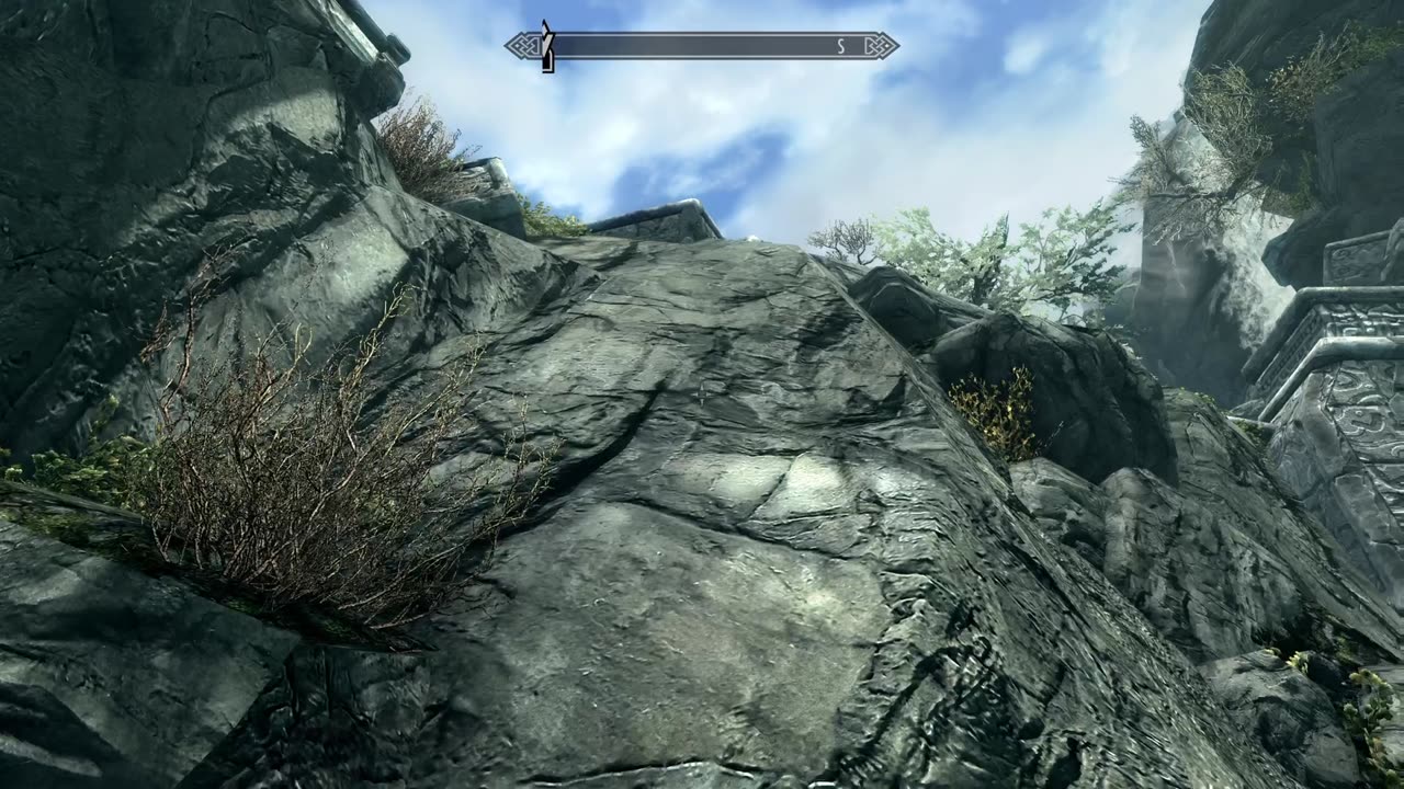 Playing Skyrim