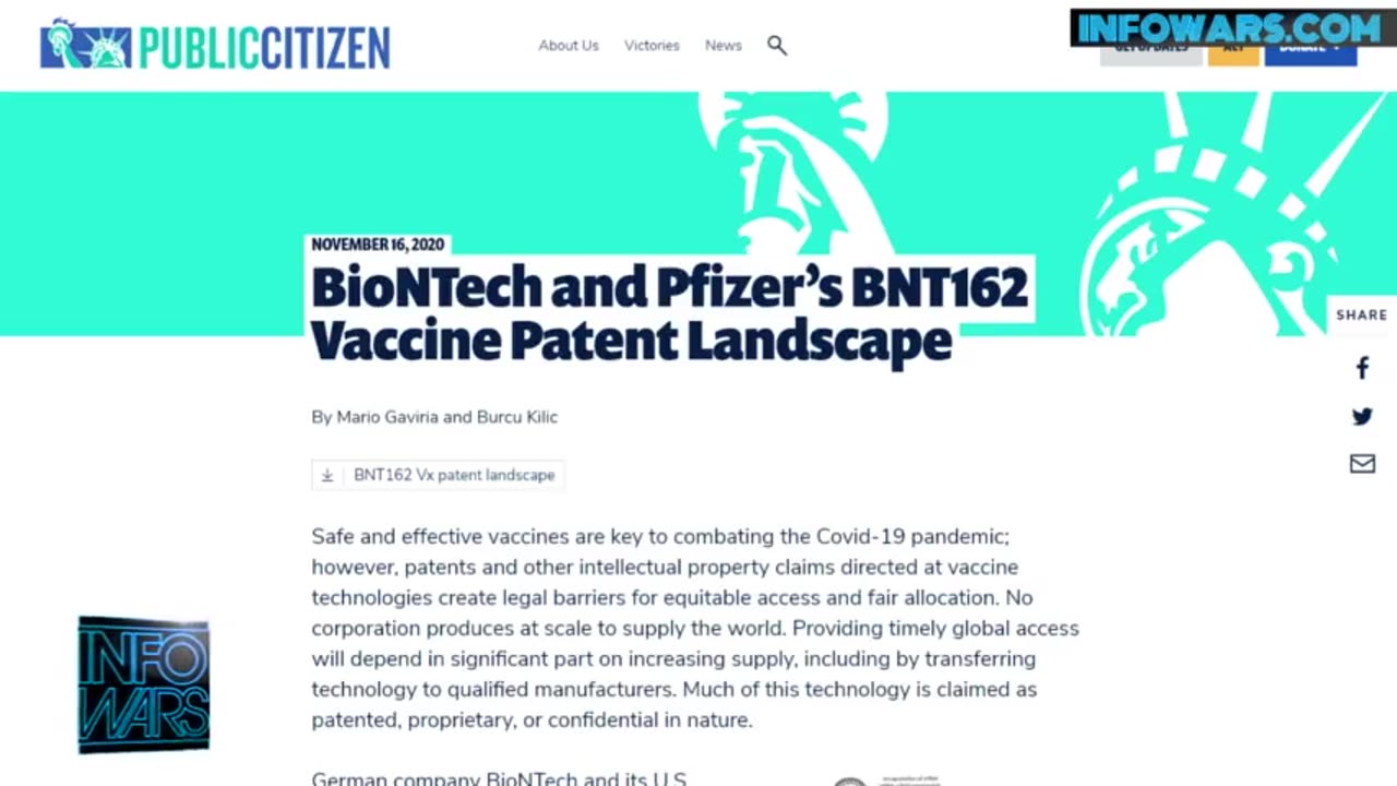 Robert Barnes 3 Trillion $ lawsuit against Pfizer vaccine. It did not comply w/original contract.