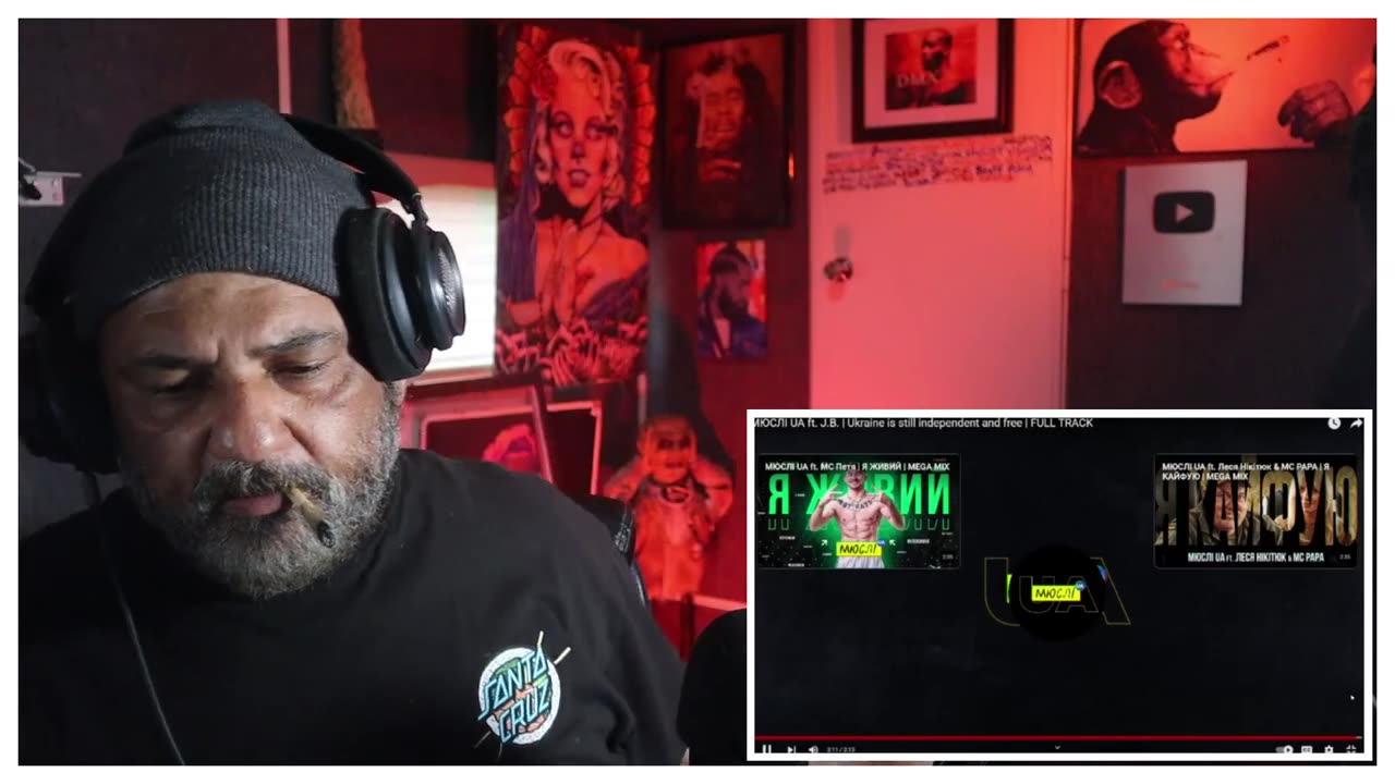 МЮСЛІ UA ft. J.B. | Ukraine is still independent and free | FULL TRACK Budda Slims Reaction