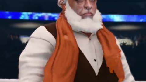 Molana Fazal Ur Rehman WWE.