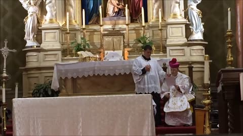 Mass with Archbishop February 2018 in San Jose CA