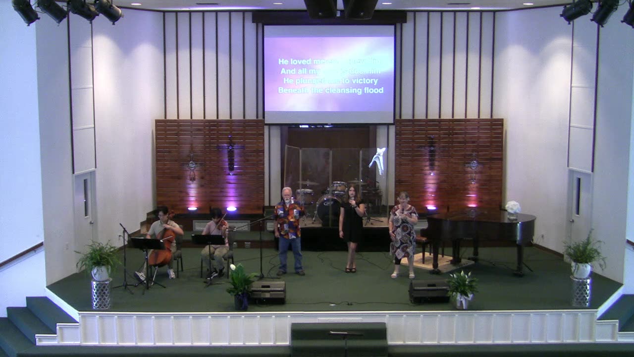 July 16, 2023, Matthew 3:16-17, "The Holy Spirit" (Live)