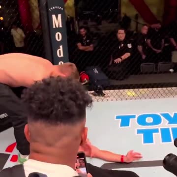 SteveWillDoIt gets choked out by Marvin Vettori 🥊😳 #shorts