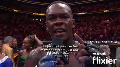 Israel Adesanya - "Fortify your mind"