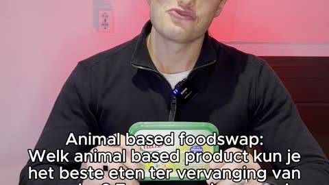Welke animal based product kun je eten ter vervanging van margarine en waarom is margarine ongezond?
