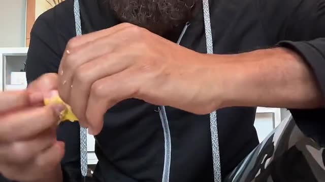 Rock Mercury Eating Jackfruit