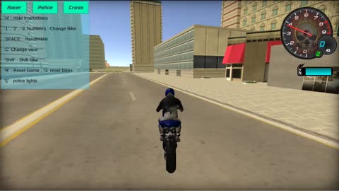 Bike race game