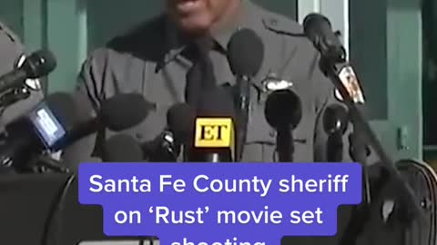 Santa Fe County sheriff on 'Rust' movie setshooting