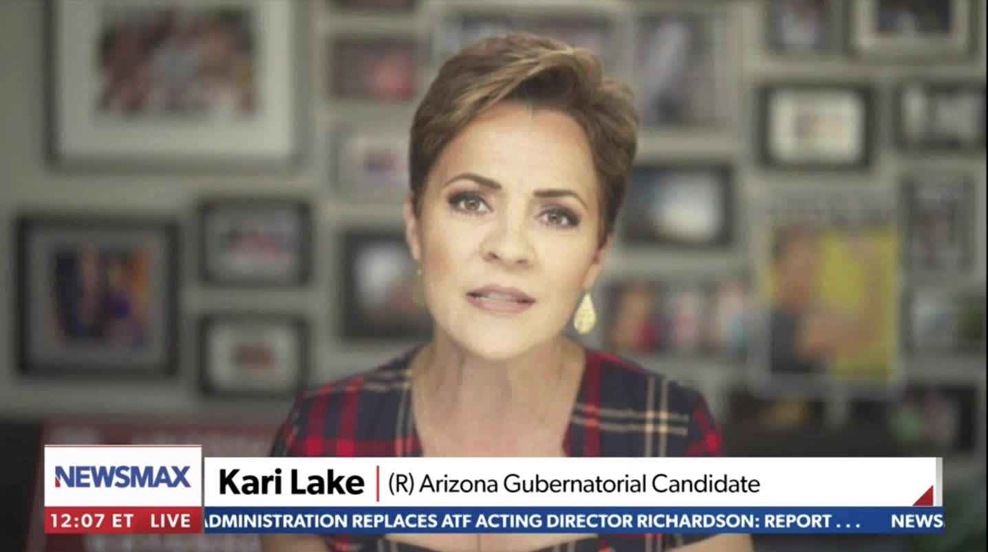 Biden’s Broken Border - Kari Lake Discusses BIDENvasion with Bachman on Newsmax