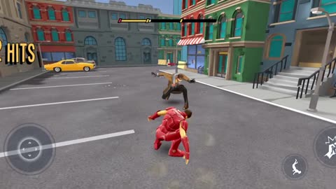 Iron man fight gameplay