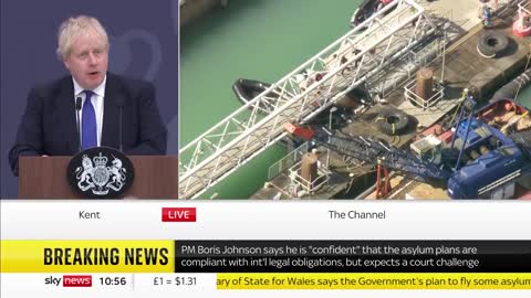 PM reveals his plan to send migrants to Rwanda