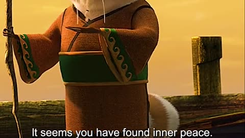 Po vs peacock fight scene kung fu panda