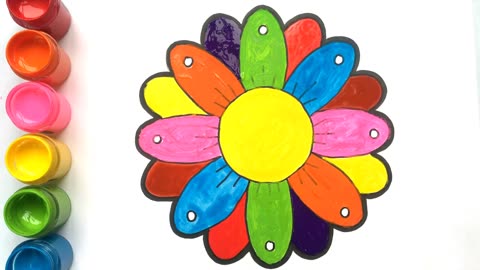 Beautiful Flower for Begginers _ How to Draw