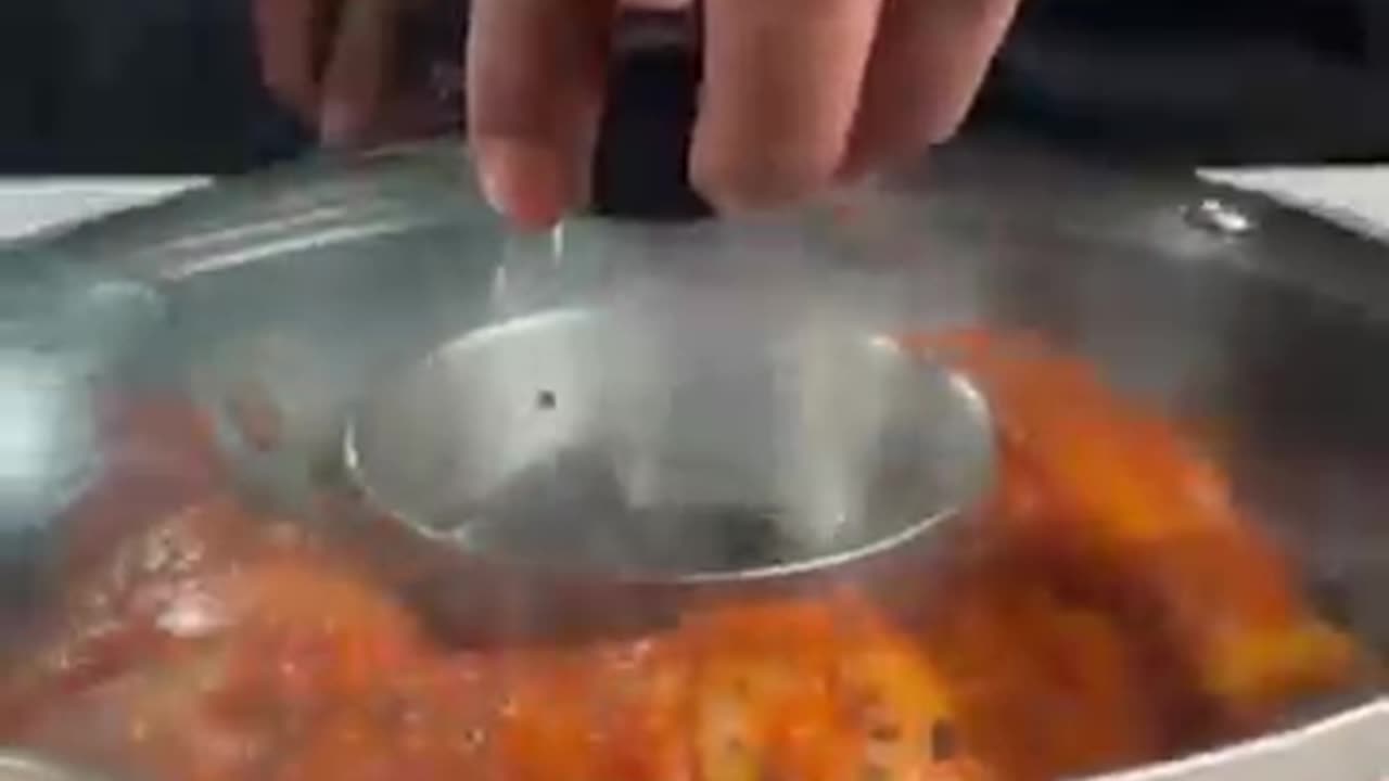 Peri peri chicken cooking