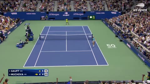 WHAT AN OUTSTANDING POINT BY COC GAUFF