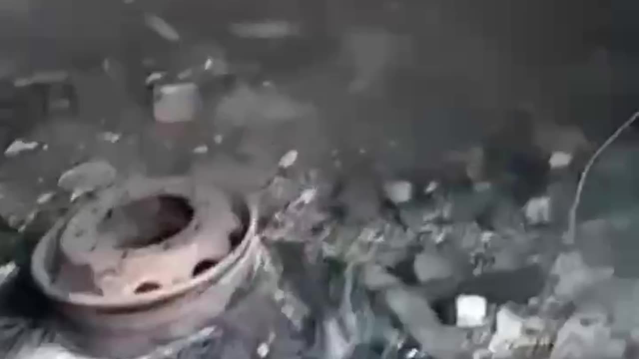 Russian Soldier Films What Remains of a Forward Supply Depot After Rocket Strikes