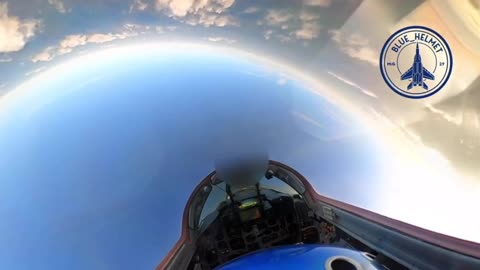 Footage from a Ukrainian Fighter Pilot