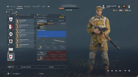 Enlisted War Daily : Make Jonas Hinkes Great Again!