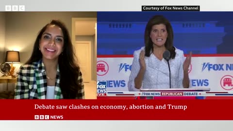 Republican debate without trump present who the first showdown?