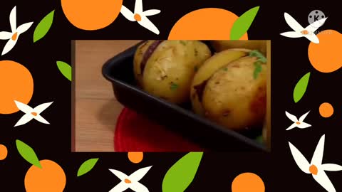 Batata recheada com carne