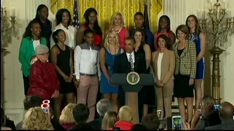 June 14, 2013 - D3 National Basketball Champs Feted by President Obama