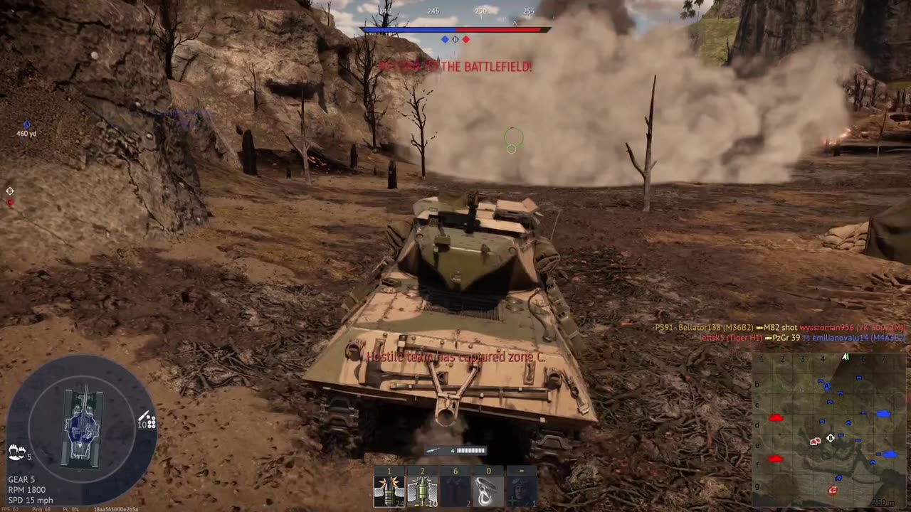 Warthunder | Spitfire , M36B2 American Tech tree Gameplay