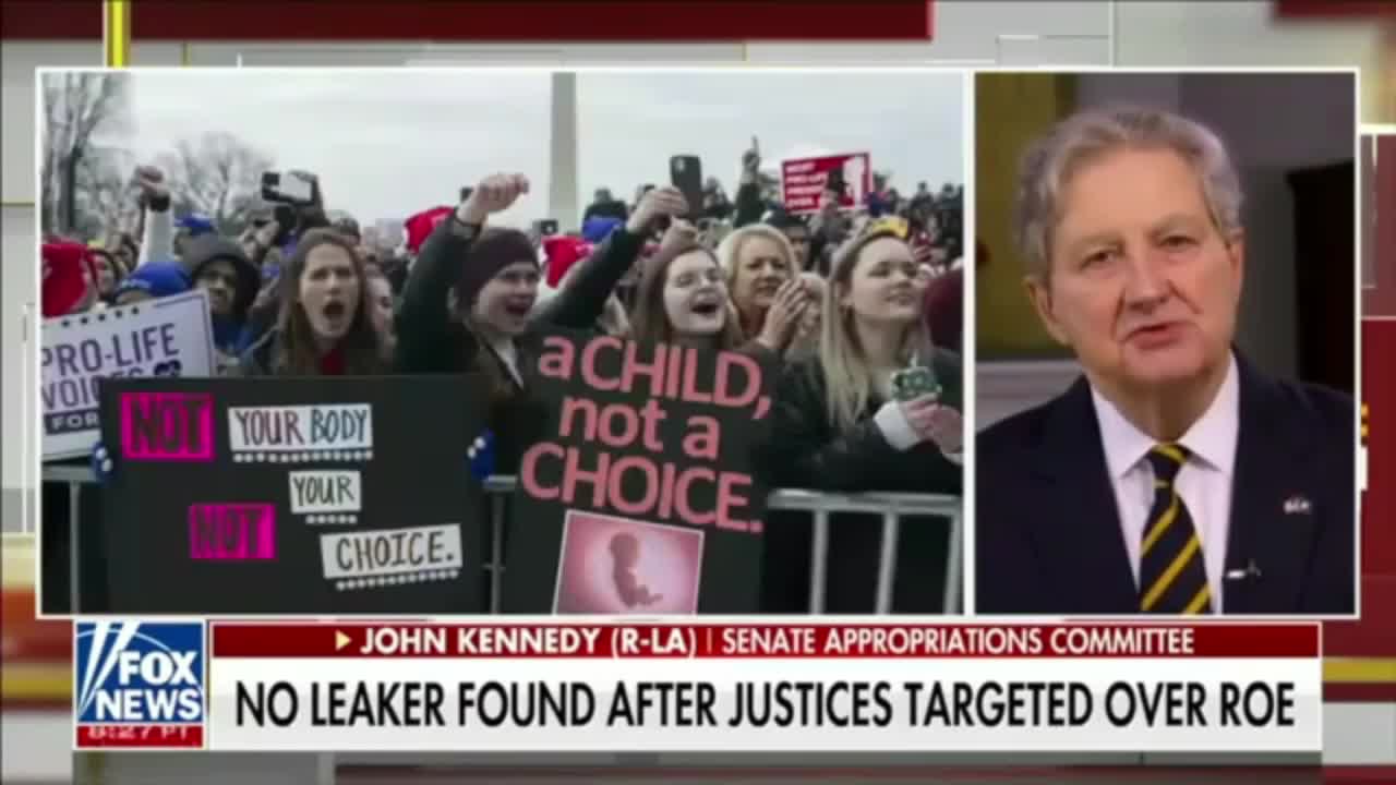 Sen. Kennedy to SCOTUS Leaker- "Congratulations BUTTHEAD"