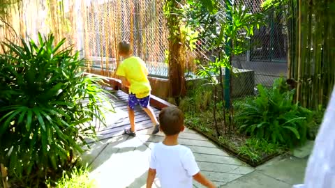 Vlad and Mama at sleeping tiger farm