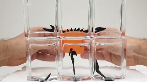 Ferrofluid in a bottle to view Magnetic Fields | Magnetic Games