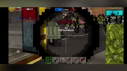 Gaming video| Minecraft 😎 | Fight with enemy