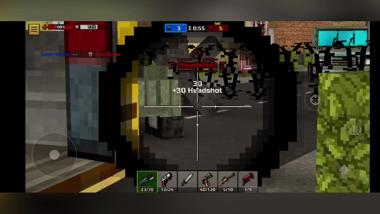 Gaming video| Minecraft 😎 | Fight with enemy