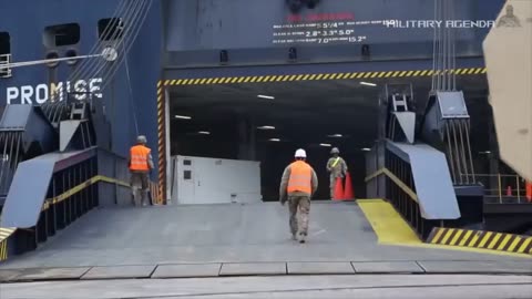 Abrams and Bradleys Reach German Port