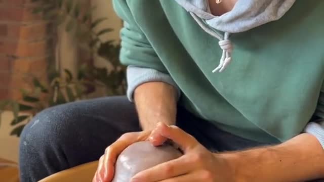 I think ill keep this one #pottery #asmr #satisfying