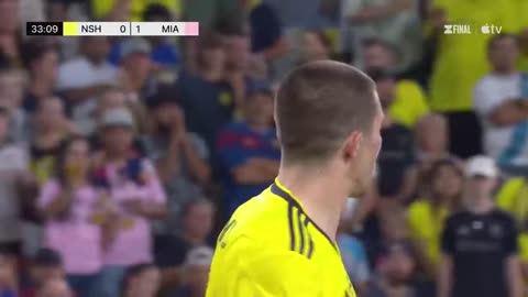 Messi Unbelievable Upper 90 Goal -Inter Miami vs Nashville 1-1 (10-9 PEN) Highlights & Goals -2023