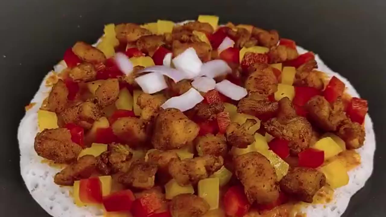 Dosa Pizza #asmr #cooking #shorts @masterchef6663