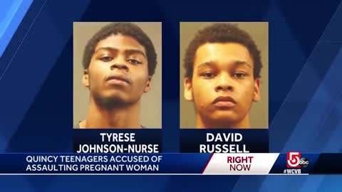 Pregnant woman randomly attacked by group of black teenagers