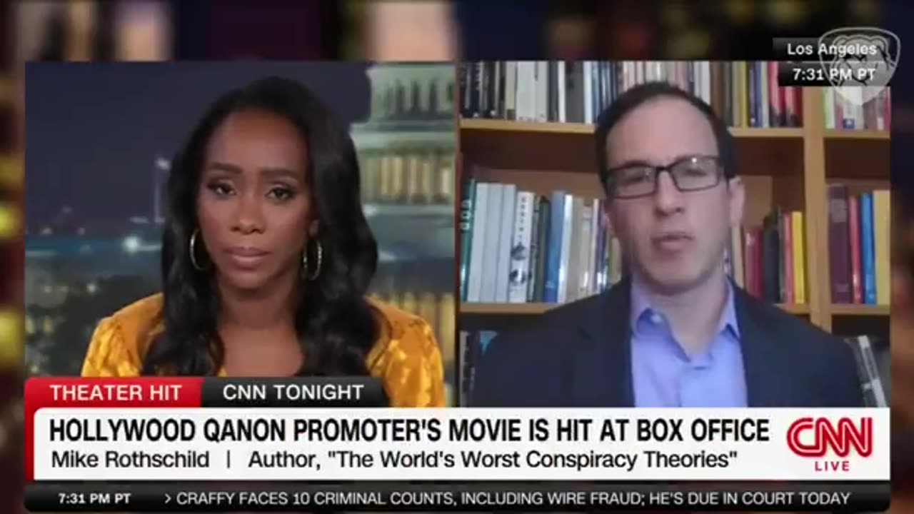 Mike Rothschild Pops Up To Smear "Sound Of Freedom" Movie (Jim Caviezel) By Mentioning QAnon w/CNN