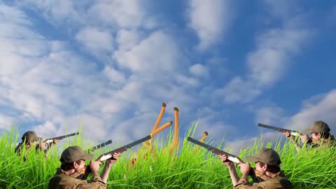 clown world news intro demo cartoon