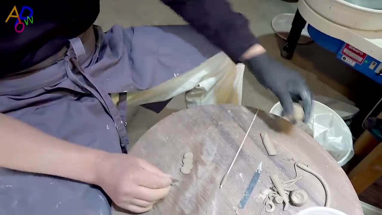 Luxury Teapot Making Process. Korean Pottery Master Craftsman