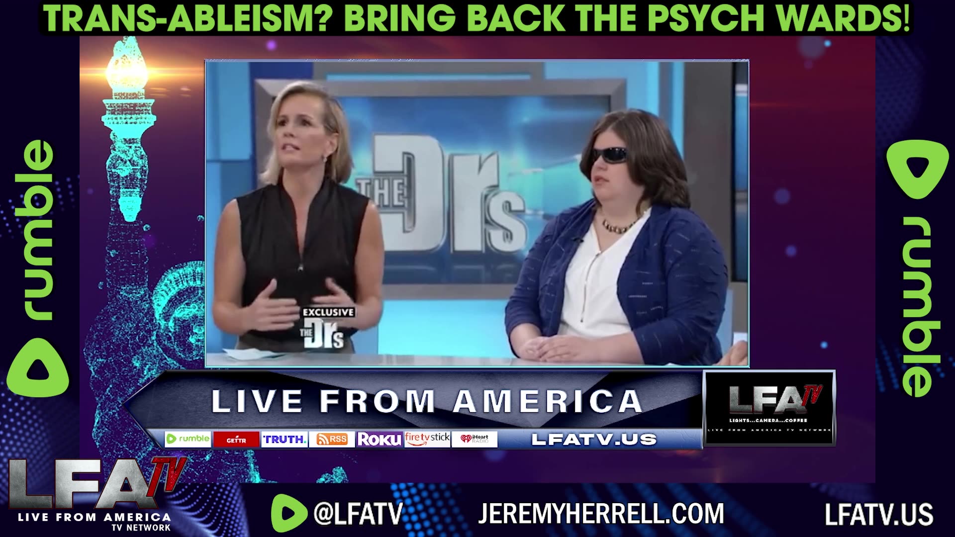 WOW!! BRING BACK THE PSYCH WARDS!