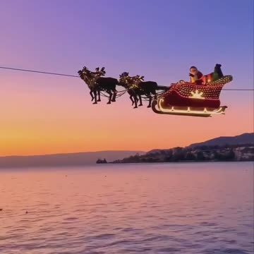 Santa Claus in Montreux