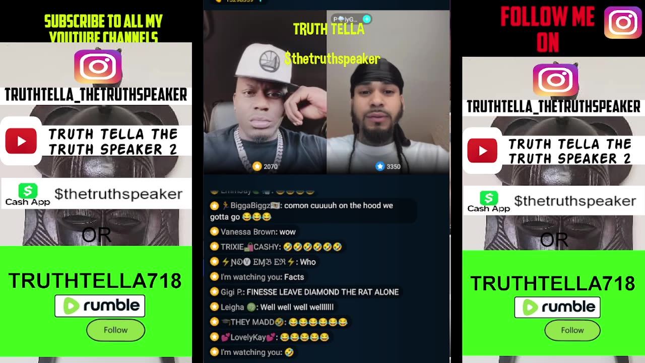 FINESSE TIRED OF BEING CALLED BROKE & DUSTY GOES IN ON DIAMOND304 "SO WHAT I ATE THAT TRICK PUSSY"