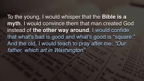 If I Were the Devil - Paul Harvey
