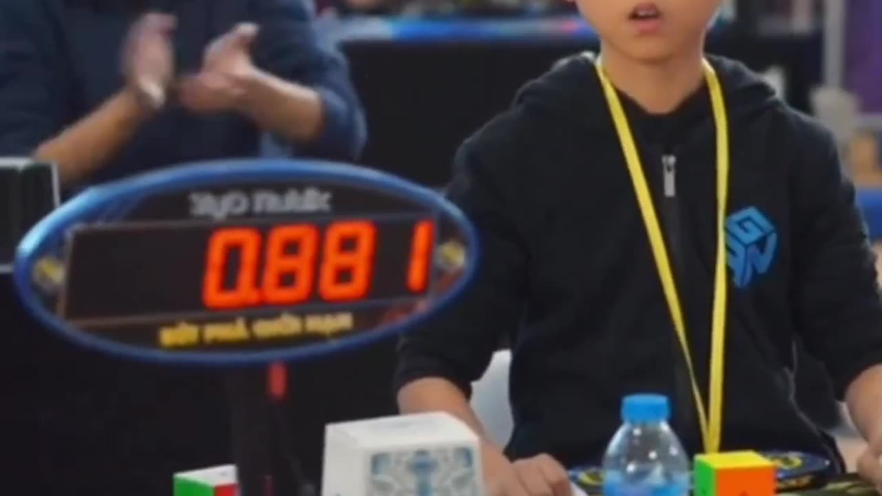 Rubic cube solve in 1 second