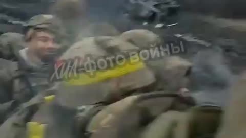 Footage of the Only Road into Bakhmut
