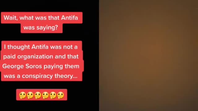 Pay us Soros - Antifa