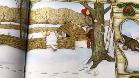 Auntie Paula reads, “The Mitten” by Jan Brett